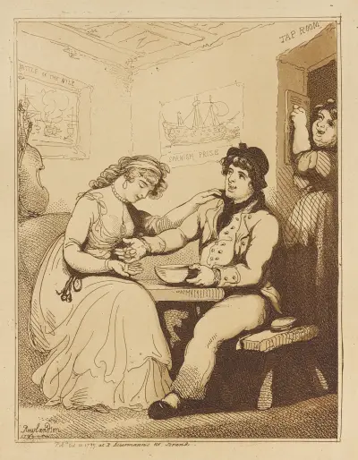 The sailors return, Thomas Rowlandson