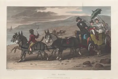 The Sands, Thomas Rowlandson