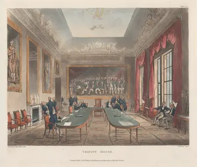 Trinity House av Thomas Rowlandson