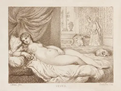 Venus av Thomas Rowlandson