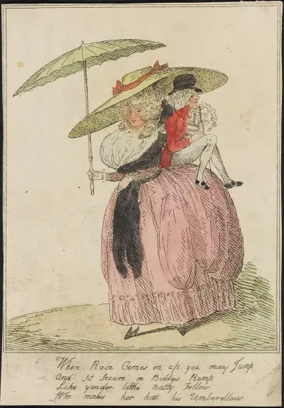 When rain comes . . . . von Thomas Rowlandson