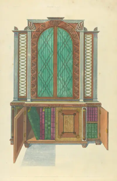 Book-case av Thomas Sheraton