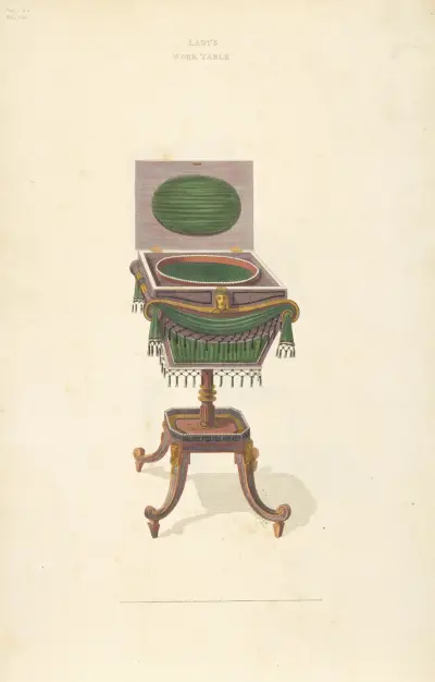 Lady’s work table av Thomas Sheraton