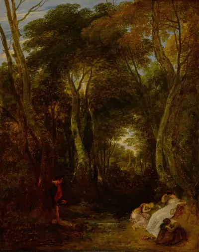 Cimon und Iphigenie von Thomas Stothard
