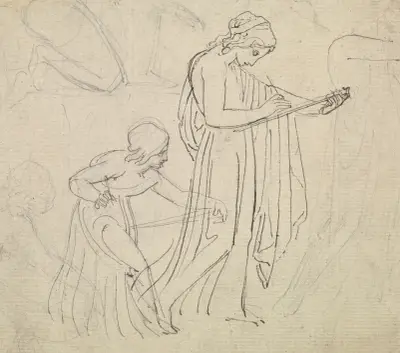 Classical Figures Drawing av Thomas Stothard