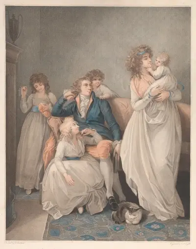 Landlord’s Family av Thomas Stothard
