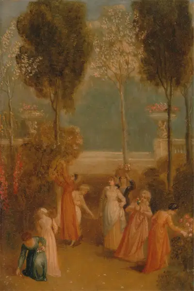The Garden av Thomas Stothard