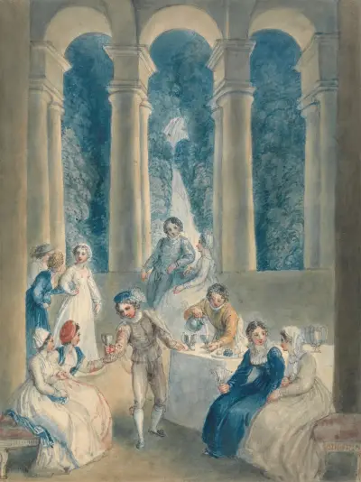 Desátý den Dekameronu, Thomas Stothard
