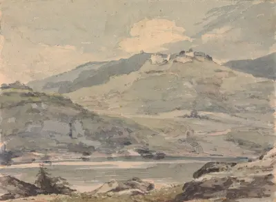 Fort Putnam från Constitution Island av Thomas Sully