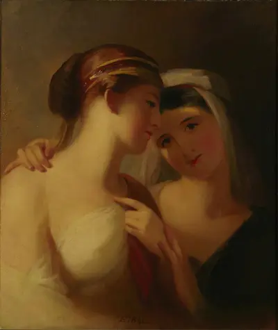 Grekiska flickor av Thomas Sully