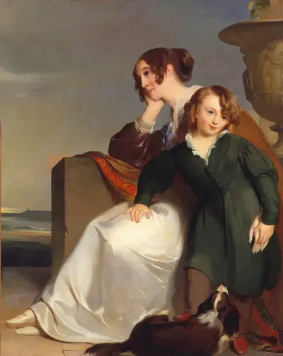 Mor och son av Thomas Sully