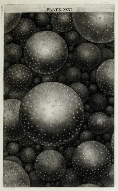 An original theory or new hypothesis of the universe, Plate XXXI av Thomas Wright
