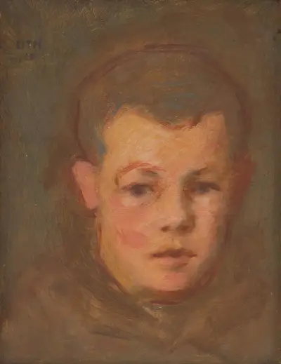 Knabenkopf von Milan Thomka Mitrovský