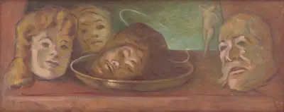 Das Haupt Johannes des Täufers 'Salome' von Milan Thomka Mitrovský
