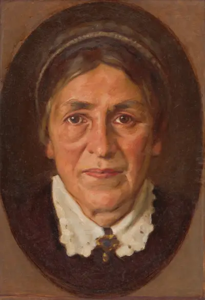 Porträt von Elena Marótha Šoltésová von Milan Thomka Mitrovský
