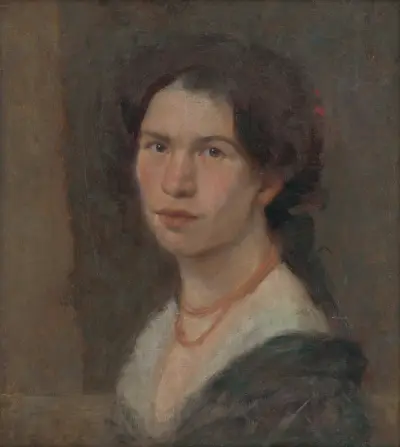 Portrait of the Artist Jonášová av Milan Thomka Mitrovský