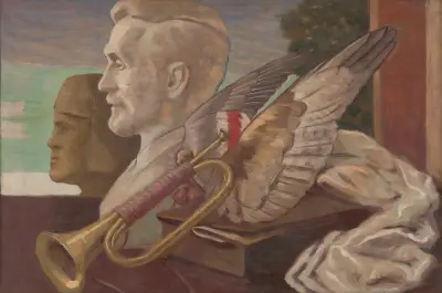 Symbolisches Stillleben von Milan Thomka Mitrovský