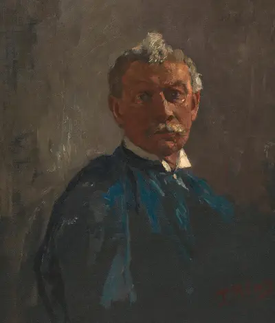 Herrenbildnis von Tina Blau