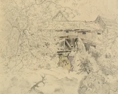 Mühle von Tina Blau