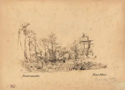 Prater, 1878 von Tina Blau