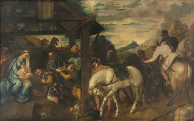Adoration of the Magi av Titian