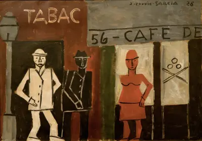 Pintura, 1928 av Joaquín Torres-García