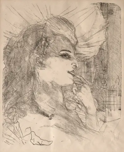 Anna Held av Henri de Toulouse-Lautrec