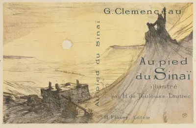 Au pied du Sinaï – Front Cover av Henri de Toulouse-Lautrec
