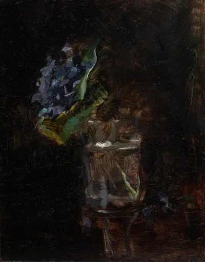 Bouquet of Violets in a Vase av Henri de Toulouse-Lautrec