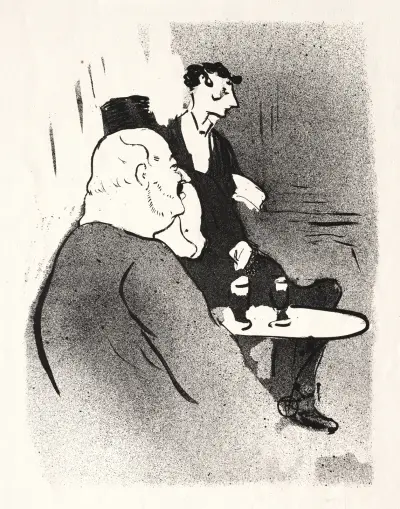 Ducarre aux ambassadeurs av Henri de Toulouse-Lautrec