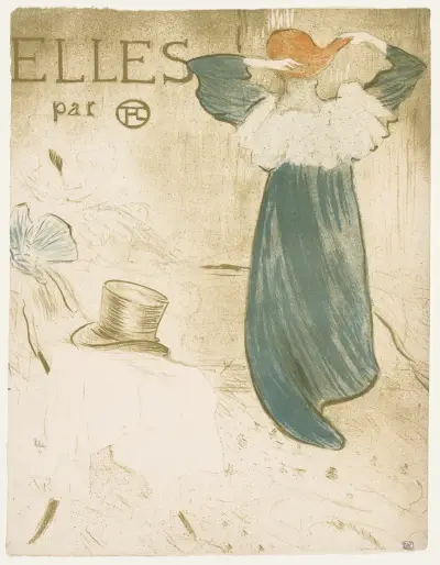 Elles, 1896 – nr 1 av Henri de Toulouse-Lautrec