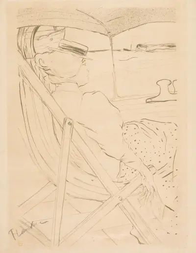 La Passagère du 54, 1896 – nr 1 av Henri de Toulouse-Lautrec