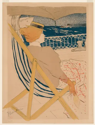 La Passagère Du 54, 1896 – nr 2 av Henri de Toulouse-Lautrec