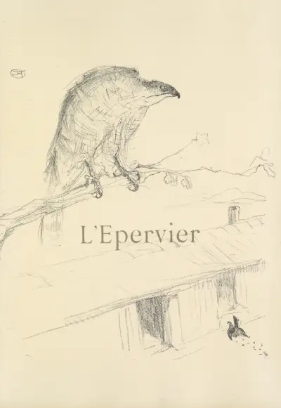 L’Epervier av Henri de Toulouse-Lautrec