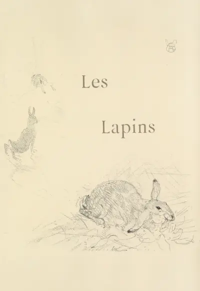 Les Lapins av Henri de Toulouse-Lautrec