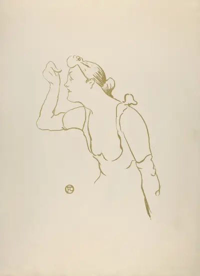 Paula Brébion, 1893 – nr 2 av Henri de Toulouse-Lautrec