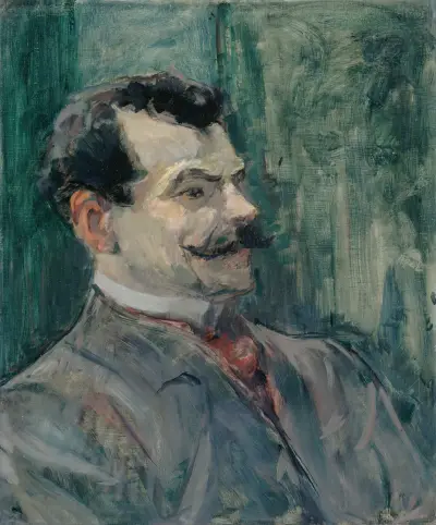 Portrait de André Rivoire av Henri de Toulouse-Lautrec
