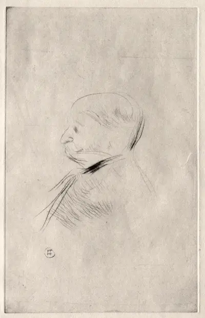 Portrait de M. X. av Henri de Toulouse-Lautrec