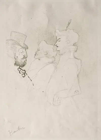 Why Not; Once Does Not Constitute a Habit av Henri de Toulouse-Lautrec