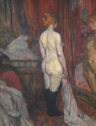 Woman before a Mirror av Henri de Toulouse-Lautrec