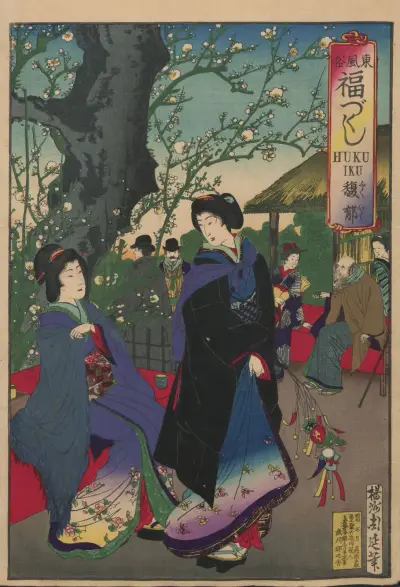 The Album of Nishikie Pl.24 av Toyohara Chikanobu