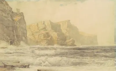 Baldart Castle, Kilkee, County Clare, Ireland av William Trost Richards