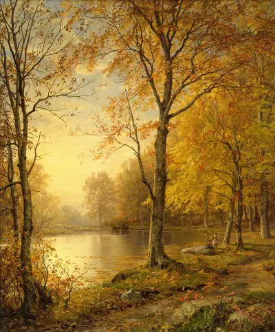 Indian Summer av William Trost Richards