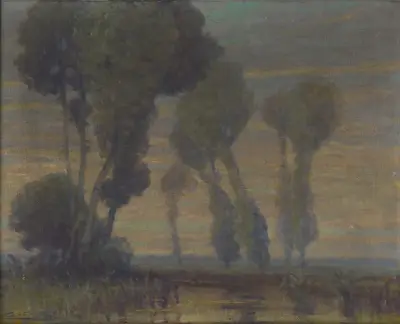 Pejzaż, 1910, Ľudovít Čordák