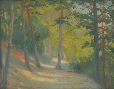 Road to Bankov von Ľudovít Čordák