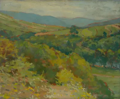 The Hornád Valley by Ťahanovce av Ľudovít Čordák