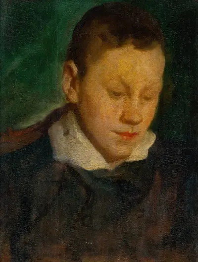 Head of a Boy, 1890 – nr 1 av Ľudovít Pitthordt