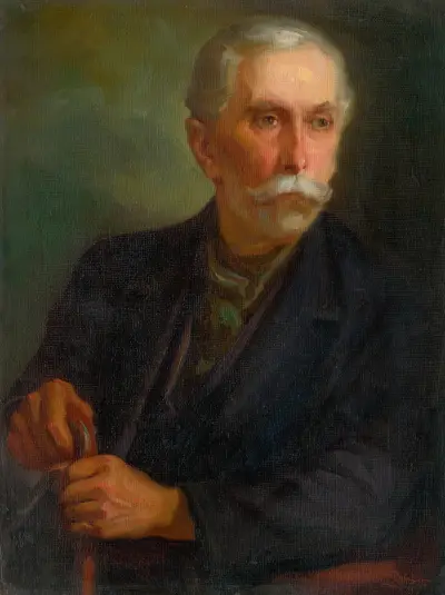 Portrait of a Vine-Dresser av Ľudovít Pitthordt