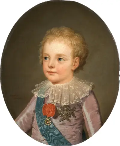 Crownprince, Le Dauphin, Louis-Joseph-Xavier-François of France (1781-1789), Adolf Ulrik Wertmüller