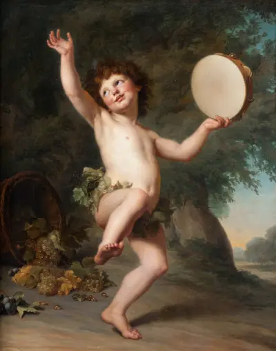 Amor als Bacchus von Adolf Ulrik Wertmüller